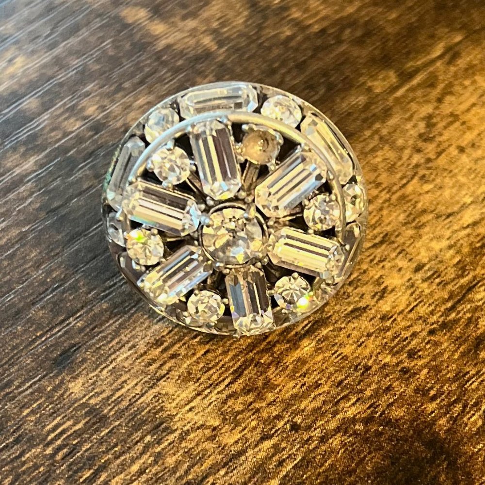 Juicy Couture Cocktail Silver Adjustable Ring